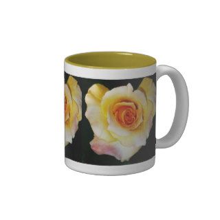 Heart Shaped Rose Cup Mug