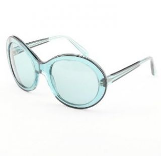 Marni 162 Women's Sunglasses Color 09 Transparent Blue with Blue Lenses NWT Marni Clothing