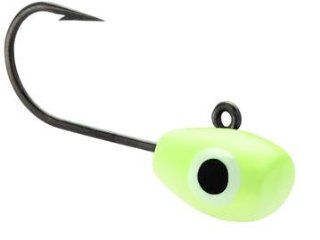 VMC PBJ164GOGL Pug Bug Jig, Green Orange Glow, 1/64 Ounce  Ice Fishing Spearing Equipment  Sports & Outdoors
