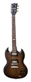 Gibson USA SGJ142VSC1 SGJ 2014 Solid Body Electric Guitar   Vintage Sunburst Perimeter Satin Musical Instruments
