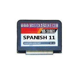 Nuevo Spanish 11 Magic Sing Karaoke Mic Song Chips 165 Songs   Add 165 More Songs to Your Magic Karaoke   Check Song List in Description Musical Instruments