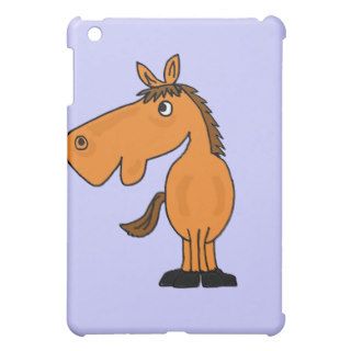 XX  Funny Horse Cartoon iPad Mini Cases
