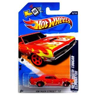 2012 Hot Wheels '69 Mercury Cougar Eliminator Red #168/247 Toys & Games
