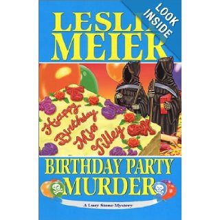 Birthday Party Murder (Lucy Stone Mysteries, No. 9) Leslie Meier 9781575668321 Books