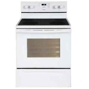 Whirlpool 4.8 cu. ft. Electric Range in White WFE320M0AW