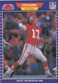 1989 Pro Set #172 Steve Deberg  Sports Related Trading Cards  Sports & Outdoors