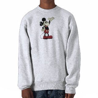 vintage Mickey Mouse presenting hand on hip Pull Over Sweatshirts