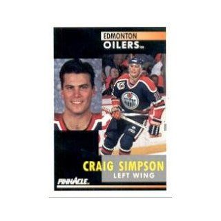 1991 92 Pinnacle #196 Craig Simpson Sports Collectibles