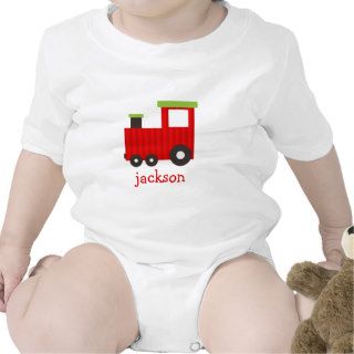 Kids Personalized Christmas Train Shirt