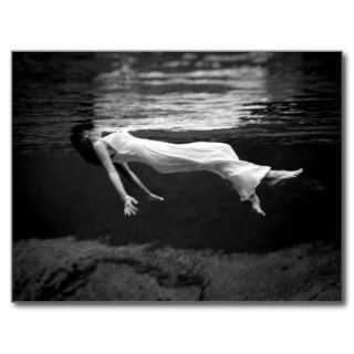 Underwater Fashion Photography Post Cards