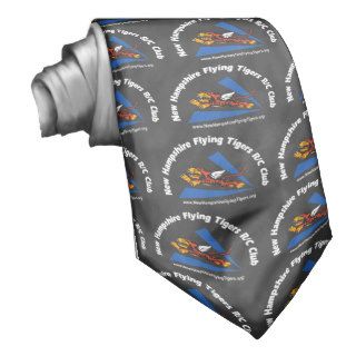Ties, dark color, with NH Flying Tigers logo