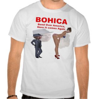 Bohica, Anti Republican John McCain Sarah Palin Tee Shirts