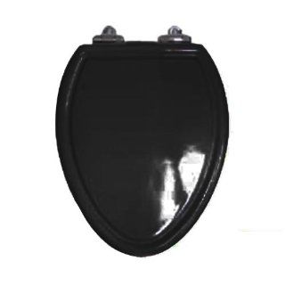 American Standard 5260.295.178 Traditional Champion 4 Elongated Slow Close Molded Wood Toilet Seat with Cover, Black   Bone Wood Elongated Slow Close Toilet Seat  