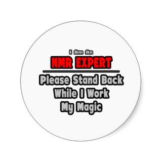 NMR ExpertStand BackWork My Magic Sticker