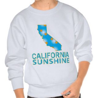 California Sunshine Pull Over Sweatshirts