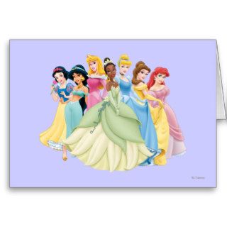 Disney Princesses 12 Greeting Card