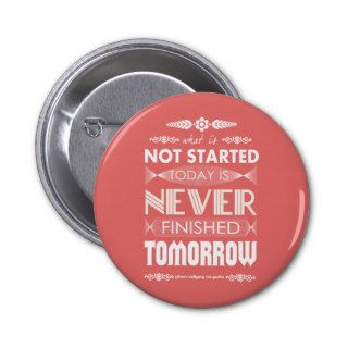 Goethe not started today never finished tomorrow button