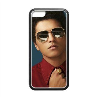 Custom Bruno Mars New Laser Technology Back Cover Case for iPhone 5C CLP208 Cell Phones & Accessories
