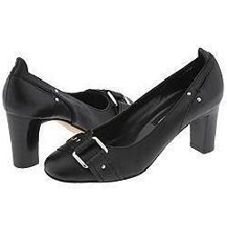 Vaneli Alga Black Mesa Calf Vaneli Heels