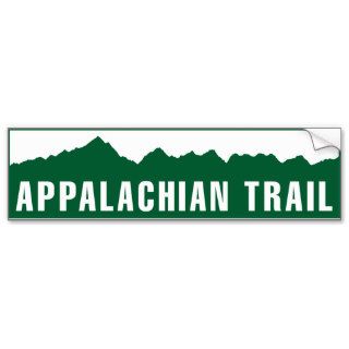 Appalachian Trail (Elevation) Bumper Sticker