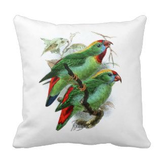 Keulemans' Philippine Hanging Parrot Pillows