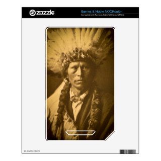 Apache Indian Chief Garfield Jicarilla Vintage Decal For NOOK Color