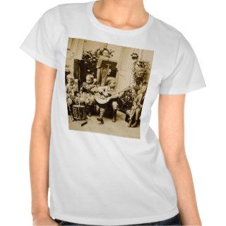 Little Boys Orchestra   Vintage Stereoview Shirts