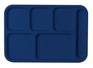 Cambro PS1014 186 Penny Saver Co Polymer School Compartment Tray, Navy Blue Kitchen & Dining