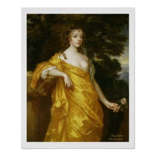 Diana Kirke, Later Countess of Oxford, c.1665 70 ( Poster