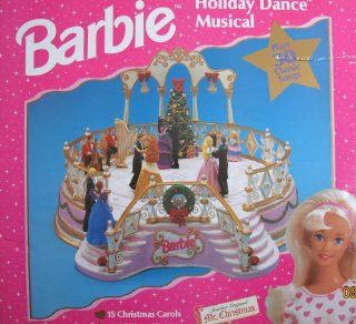 Barbie HOLIDAY DANCE MUSICAL Set   Barbie & Friends Waltz to 15 Christmas Carols & 15 All Time Favorite Songs (1997 Mr. Christmas) Toys & Games