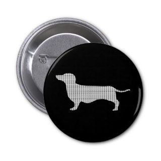 Dachshund Silhouette Many Buttons