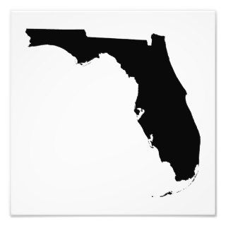 Florida in Black and White Photo Print