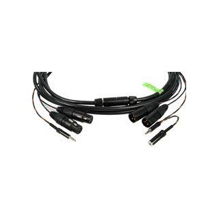 ENG Camera Field Breakaway Cable for Field Mixers w/Monitor Out 15 Ft by TecNec Electronics