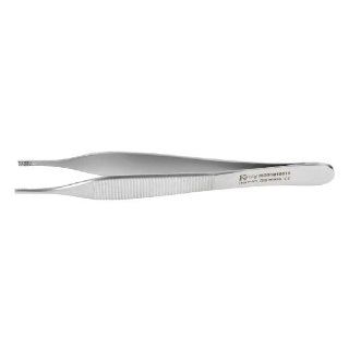 Medline Tissue Forceps, Adson Brown   77 teeth, straight, 4 3/4", 12 cm   Model MDS1018812 Science Lab Dissecting Instruments