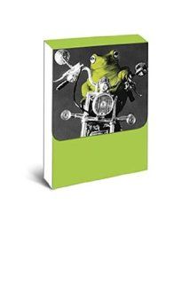 Graphique   Frog on a Hog Purse Notes, 3 x 4", Multi Colored, 75 note pages