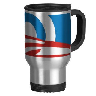 Mod Obama Logo Stainless Steel Travel Mug