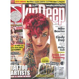 Skin Deep Magazine (Hunting down the talent Tattoo artists from all around the world, Number 195 2011) Various Books