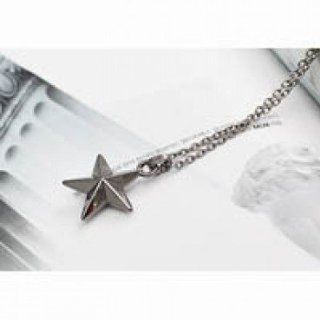 Korea Star Accessories Drama "The Greatest Love" Ding Dong A Star Necklace (MADC197_GRAY)  Other Products  