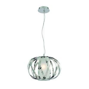 Eurofase Equate Collection 1 Light Chrome Pendant DISCONTINUED 19436 012
