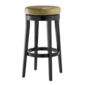 Home Decorators Collection Backless Green 30 in. H Swivel Bar Stool 0847100610