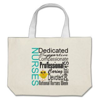 Nurses Recognition Collage   National Nurses Week Tote Bags