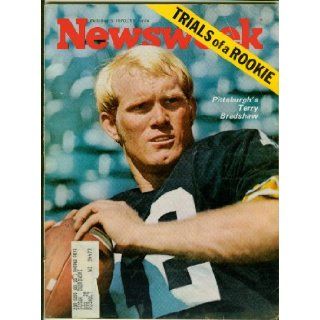 Newsweek Magazine 1970 Rookie Terry Bradshaw on Cover Newsweek Books