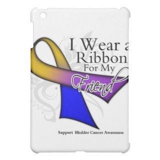 I Wear a Ribbon For My Friend   Bladder Cancer iPad Mini Covers