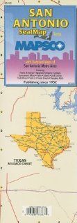 San Antonio SealMap With Detailed Maps of San Antonio Metro Area Inc Mapsco 9781569661260 Books