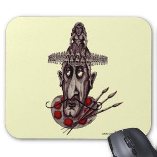 Art of love abstract graphic art cool mousepad