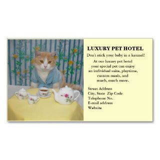 Pet Hotel Business Card