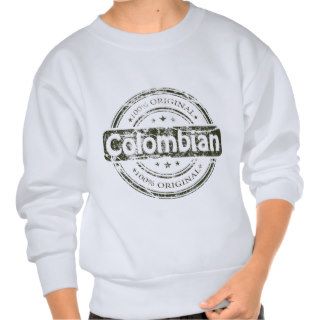 Hundred percent colombian, by Lyserty Pullover Sweatshirts