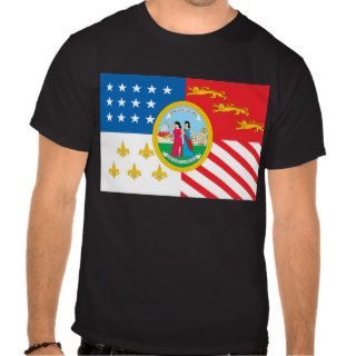 Detroit Flag T shirt