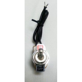 TOGGLE SWITCH WITH 2 LEAD WIRE SPST ON OFF MIA231W Electronic Component Toggle Switches