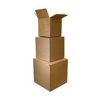 20''x20''x20'' Corrugated Shipping Boxes 10/Pk  Box Mailers 